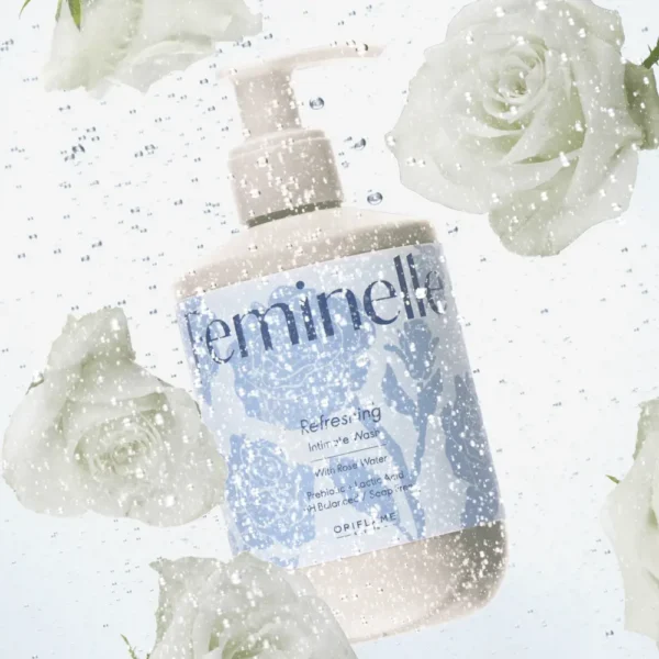 Oriflame Feminelle Refreshing Intimate Wash with Rose Water 300ml - Image 3