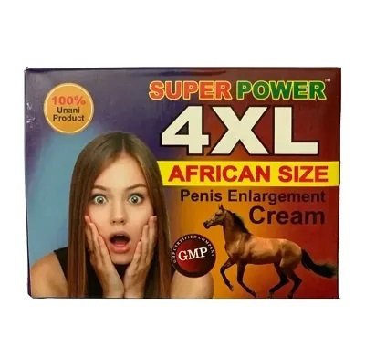 Super Power 4XL African Size Penis Enlargement Cream