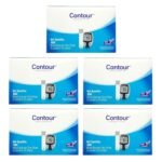 Contour Blue Blood Glucose 100 Test Strips (Pack Of 5)