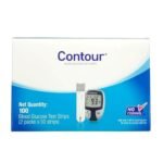 Contour Blue Blood Glucose Test Strips 100