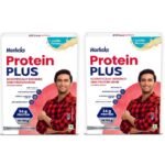 Horlicks Protein + Health and Nutrition Drink 400g (Vanilla) Pack of 2