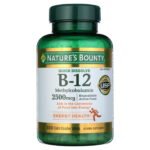 Nature’s Bounty B-12 Methylcobalamin 2500 mcg 300 Tablets