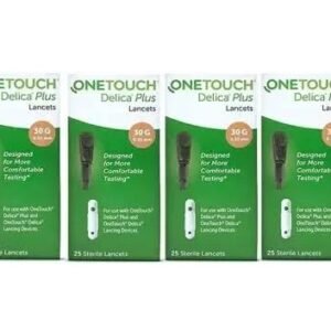 One Touch Delica Lancet Pack Of 4 (25X4)