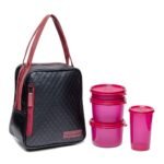 Tupperware Plastic Elegant Lunch Set for Women