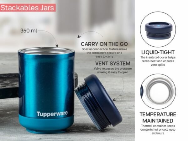 Tupperware Thermal Stackable Container 350ml