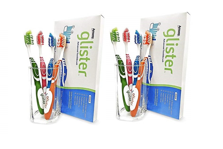 Amway Glister Advanced Toothbrush (Pack of 4X2)