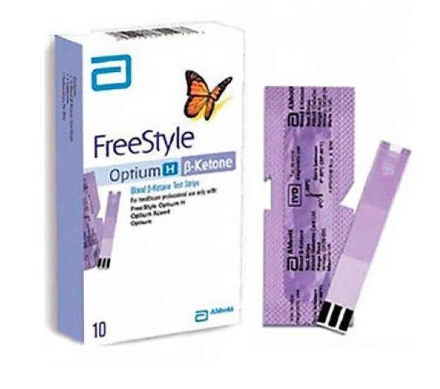 Abbott FreeStyle Optium H Blood Ketone Test Strips 20