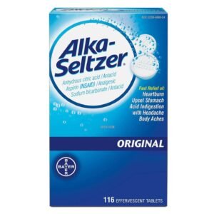 Alka-Seltzer Original Antacid Effervescent Tablets 116 Count