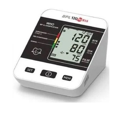 BPL Automatic Blood Pressure Monitor BPL120/80 B16 (Black)