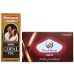 Baidyanath Shri Gopal Tail With Kesar 50ml With Touch Sense Capsule 10 Qty. Free (Discreet Packaging)