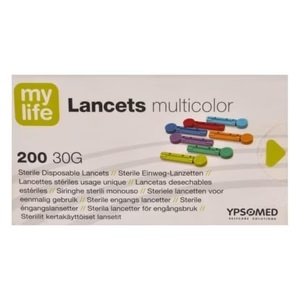 MyLife Multicolor Lancets 30G (200)