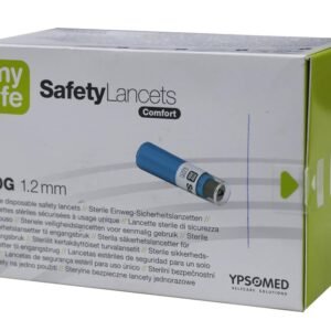 MyLife Safety Lancets Comfort 1.2mm Blue 30G (200)