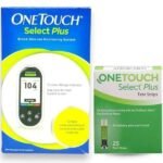 OneTouch Select Plus Simple Blood Glucose Moniter with 25 strips