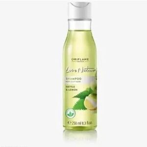 Oriflame Love Nature Shampoo For Oily Hair Nettle & Lemon 250Ml (Pack of 2