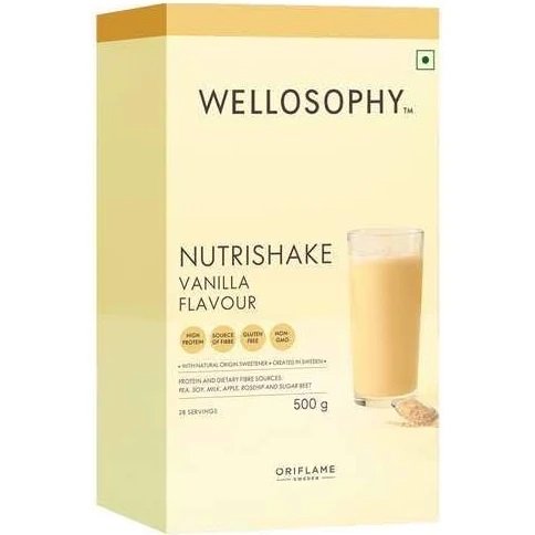 Oriflame Nutrishake Natural Shake Vanilla 500g