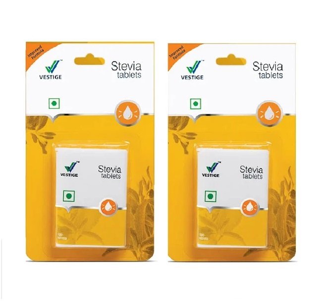 Vestige Stevia Sugar Free 100 Tablet (Pack Of 2)