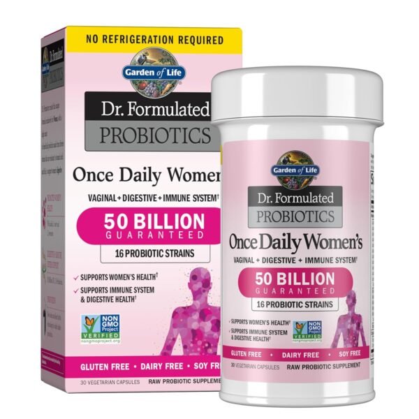 Garden of Life Once Daily Womens Probiotics Capsules 30N