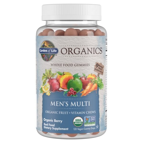 Garden Of Life Organics Men's Multi Gummies-120N