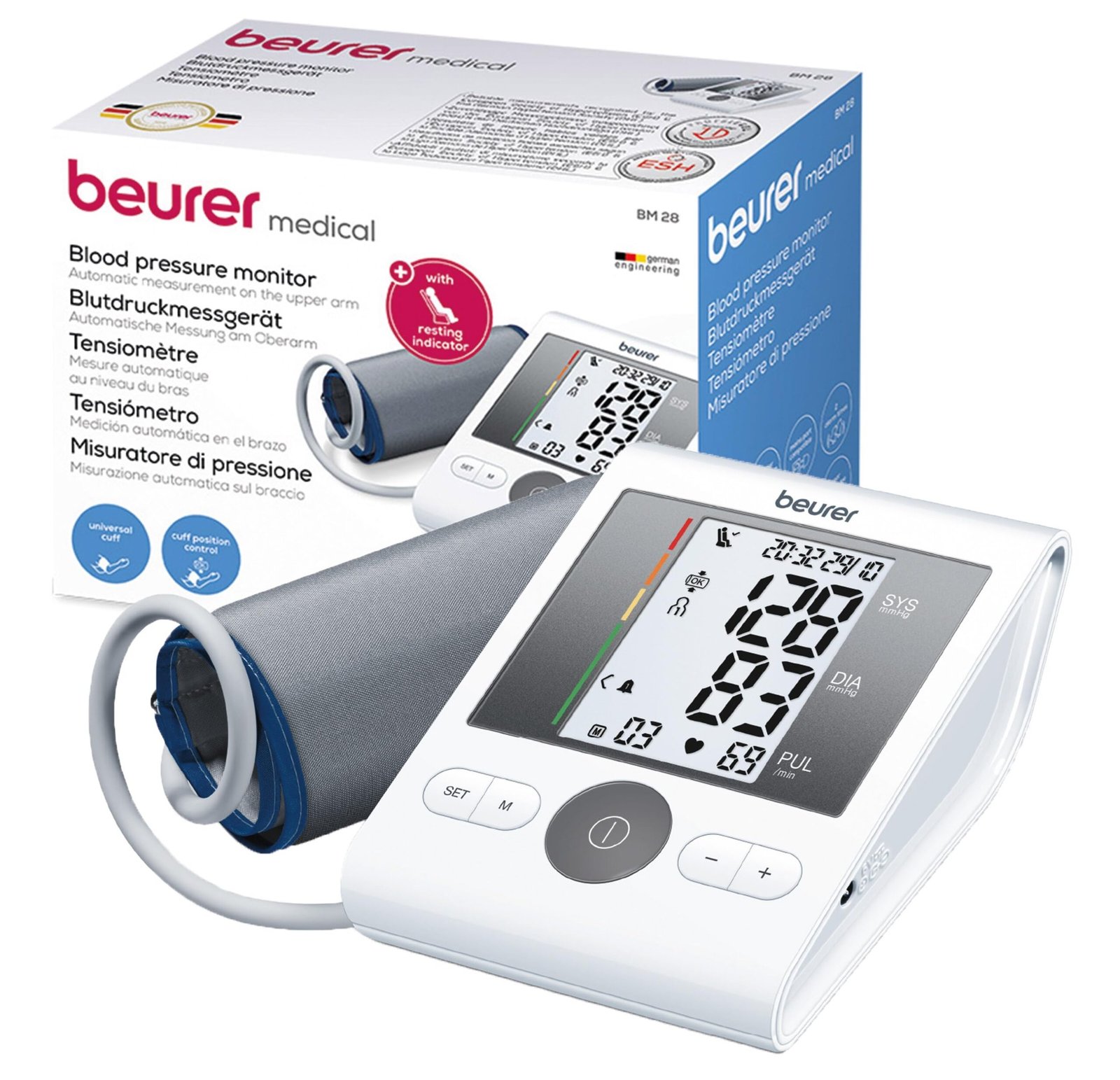 Beurer BM 28 Upper Arm Blood Pressure Monitor