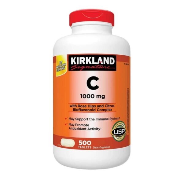 Kirkland Vitamin C 1000mg 500 Tablets