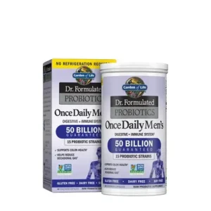 Garden of Life Once Daily Men's Probiotics Capsules 30N