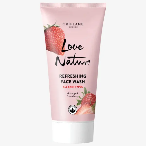 Oriflame Love Nature Refreshing Face Wash 50ml - Image 2