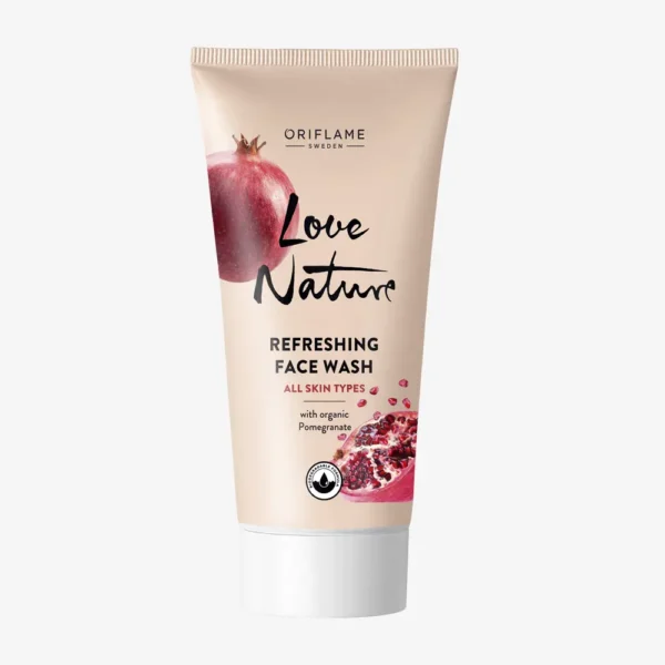 Oriflame Love Nature Refreshing Face Wash 50ml - Image 3