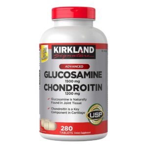 Kirkland Signature Glucosamine 1500mg/Chondroitin 1200mg 280 Tablets