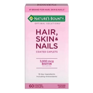 Nature's Bounty Hair Skin And Nails 3000 mcg 60 Caplets