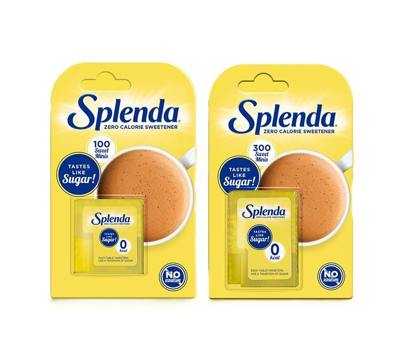 Splenda Sugar Free 300 Sweet Minis (Pack Of 2)