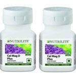 Amway Nutrilite Cal Mag D Plus 90 Tablets (Pack Of 2)