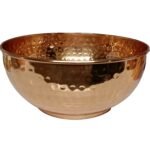 Relikart® Copper Hammered Decorative Design Pot 1200ml