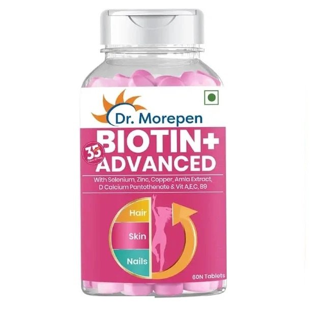 Dr. Morepen Biotin+ Advanced 60 Tablets