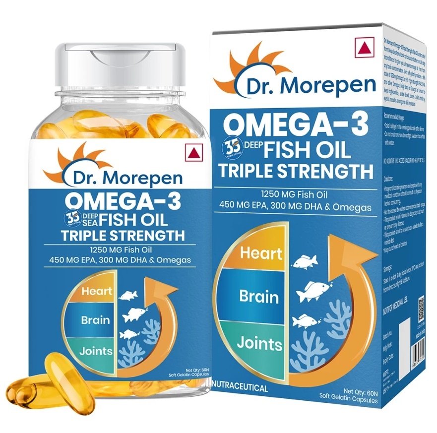 Dr. Morepen Fish Oil 1250mg