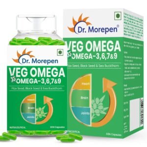 Dr. Morepen Vegetarian Omega 3 60 Capsules