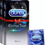 Durex Extra Time Condom 10N (Pack Of 2) (Discreet Packaging)