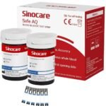 Sinocare Safe Aq Blood Glucose Test Strip 50 (Pack Of 2)