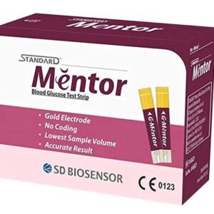 Standard Mentor Blood Glucose 50 Test Strips