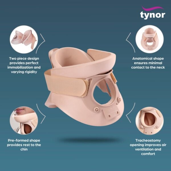 Tynor Cervical Orthosis(Philadelphia) Ethafoam (CH,S,M,L,XL) B-05 - Image 4