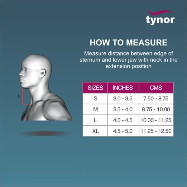 Tynor Cervical Orthosis(Philadelphia) Ethafoam (CH,S,M,L,XL) B-05 - Image 5