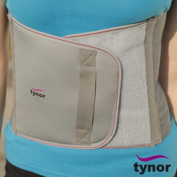 Tynor Abdominal Support 9"/23cm, Grey, 1 Unit A-01 - Image 7