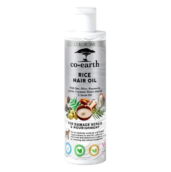 Colorbar Co-Earth Rice Hair Oil – 250m