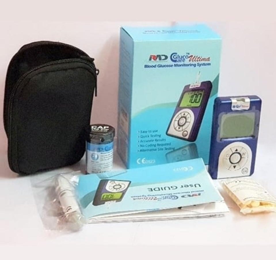 RMD GlucoCare Sense Blood Glucometer With 50 Strips