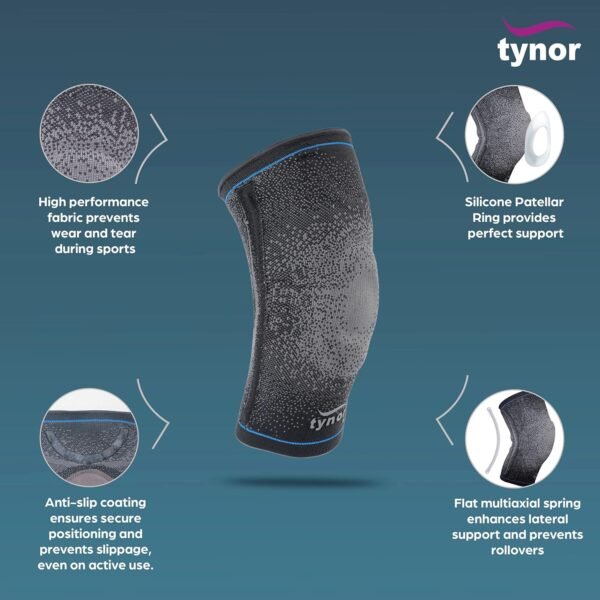 Tynor Knee Support Urbane (S, M, L, XL) D-47 - Image 7