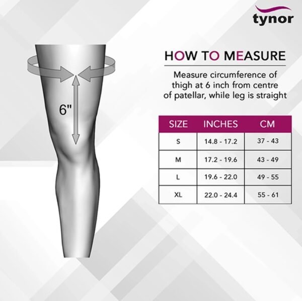 Tynor Knee Cap Comfeel (Pair) (S, M, L, XL) - Image 4