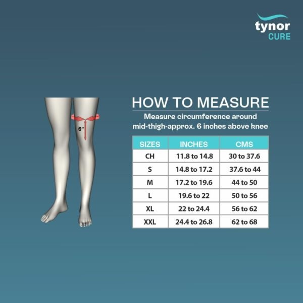 Tynor Knee Immobilizer 14" (S, M, L, XL, XXL) D-13 - Image 5