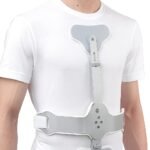 TYNOR Ash Brace (Hyper Extension Brace), Silver, Long, 1 Set A-12