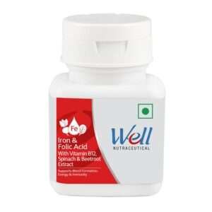 modicare well iron and folic acid 60 tablets