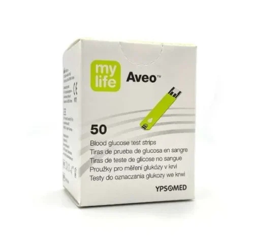 My Life Aveo 50 Blood Glucose Test Strips