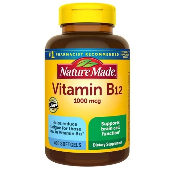 Nature Made Vitamin B-12 1000mcg 400 Softgels